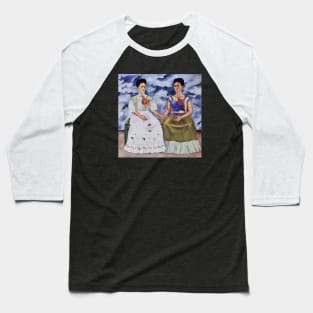 The Two Fridas by Frida Kahlo Baseball T-Shirt